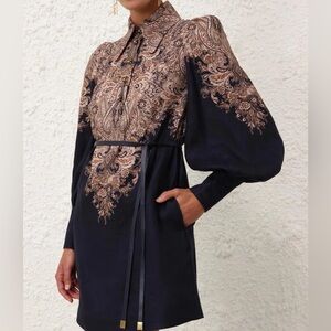 ZIMMERMANN NATURA TUNIC DRESS Size 1- New this season
